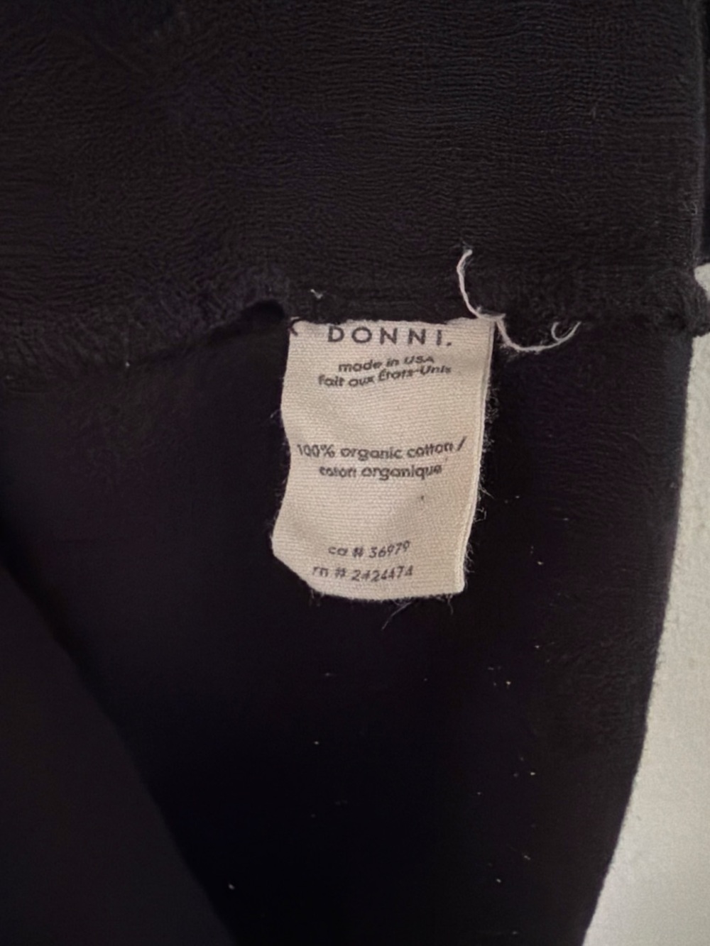 DONNI. | The Pointelle Baby Tee - Picture 5 of 7
